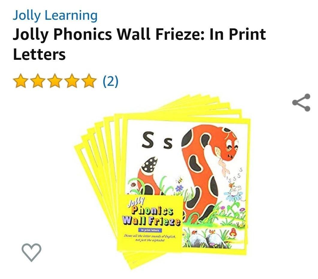 Jolly Phonics Wall Chart
